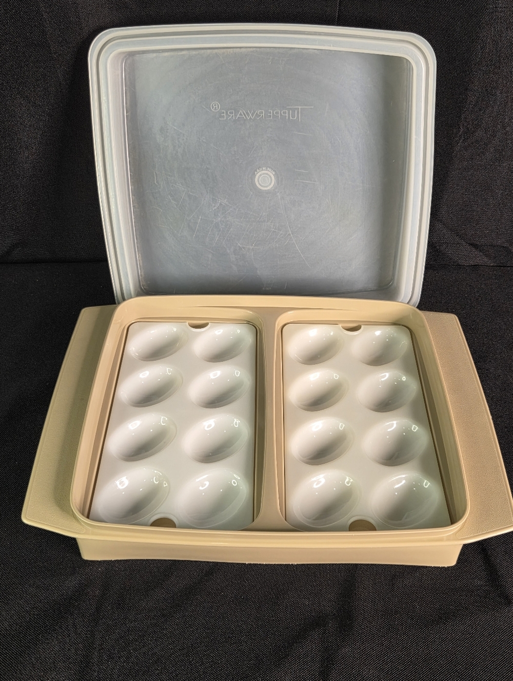 Vintage Tupperware Deviled Egg Container